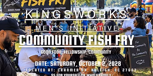 KingsWorks RDU Community Fish fry