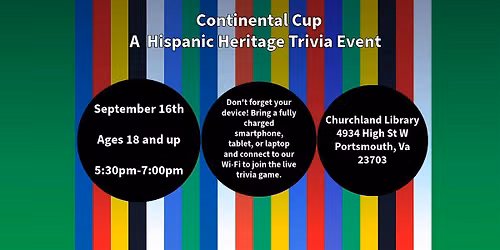 Continental Cup: A Hispanic Heritage Trivia Event