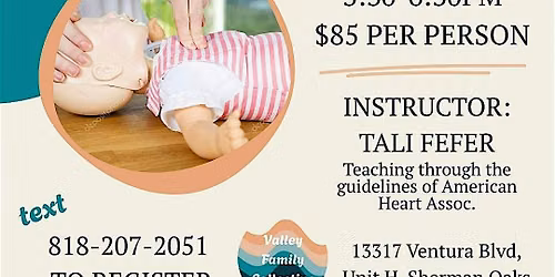 Copy of Infant\/Child\/Adult CPR & Basic First Aid