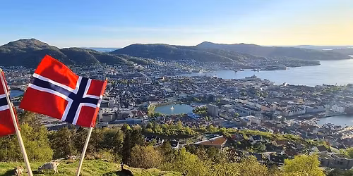 G\u00e5 med natteravnene og MC ravnene i 17.mai toget i Bergen.