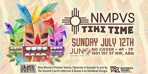 NMPVS July TIKI TIME