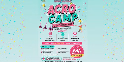 Acro Camp - Kinning PArk
