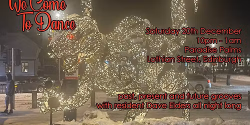 We Come To Dance - The Christmas Edition @ Paradise Palms