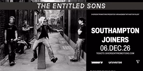The Entitled Sons at Joiners, Southampton