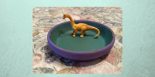 DIY Dinosaur Trinket Dishes (Tweens & Teens, Grades 6-12)