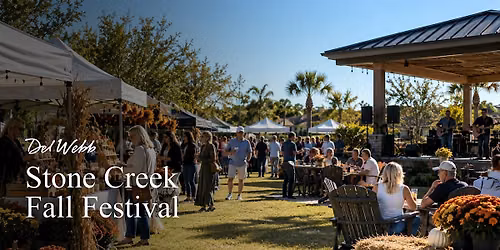 Del Webb Stone Creek Fall Festival