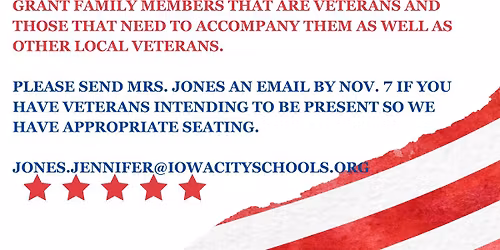 Veterans Day Program 2025