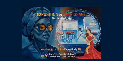 Vernissage 11 avril \u2013 Exposition du 11 avril au 3 mai 