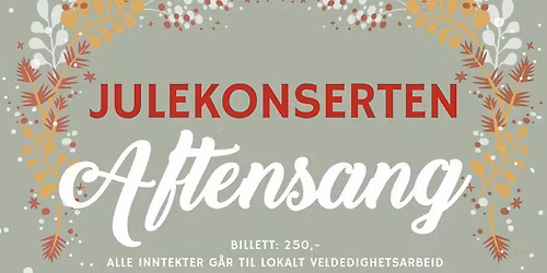 Julekonserten Aftensang