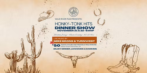 Honky-Tonk Hits Dinner Show at Wild River Pub