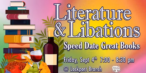 Literature & Libations: Speed Date Great Books