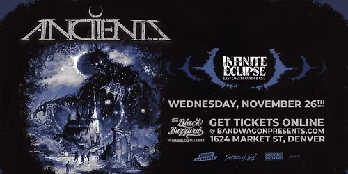 Anciients, Spacecorpse, Bleed The Vain at The Black Buzzard at Oskar Blues