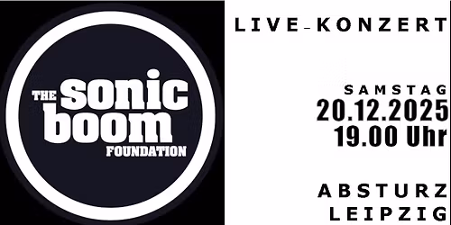 THE SONIC BOOM FOUNDATION - LIVE