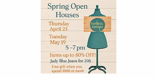 kentlyn's Spring Sale!