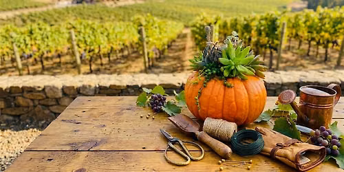Build your own Pumpkin Succulent Workshop