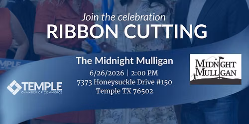 The Midnight Mulligan Ribbon Cutting