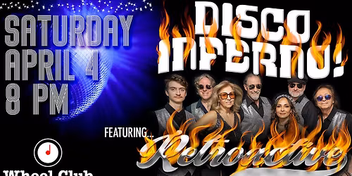 "DISCO INFERNO" by RETROACTIVE (aka The Mike Uzan Band) - Live at Montreal's Legendary Wheel Club