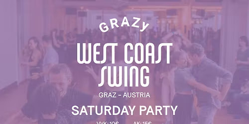West Coast Swing Intensiv 2025 - Saturday Party