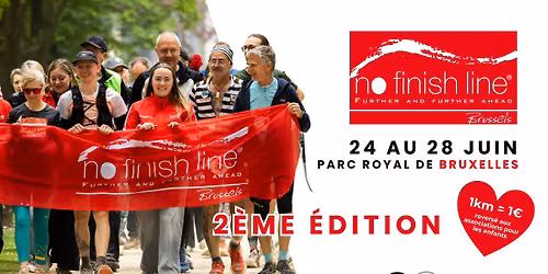 No Finish Line Brussels 2026