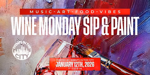 Wine Monday Sip & Paint @ Terra Luna!