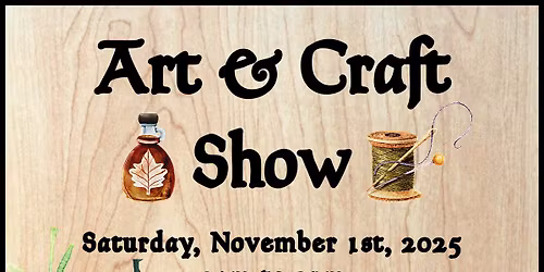 Art & Craft Show at Bethlehem! Dozens of local artists and crafters!