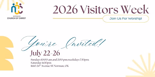 2026 Visitors Week