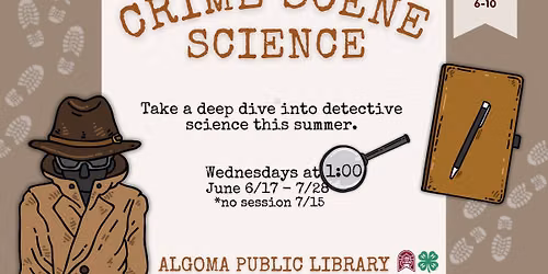 Crime Scene Science at the Algoma Public Library