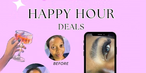 Lash & Brow Happy Hour (Thurs & Fri)
