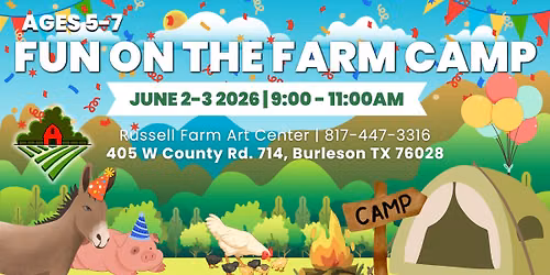 Fun on the Farm Camp: Ages 5-7