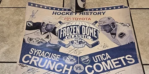Utica Comets at Syracuse Crunch at Oncenter - Upstate Medical University Arena