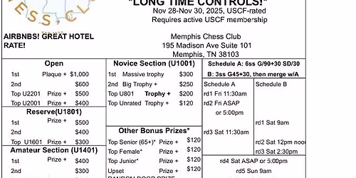 2025 Mid South Open (65th?!)