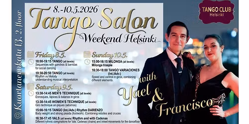 TANGO SALON WEEKEND HELSINKI 08.-11.05