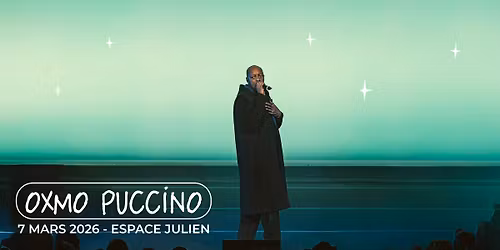 Oxmo Puccino x Avec Le Temps