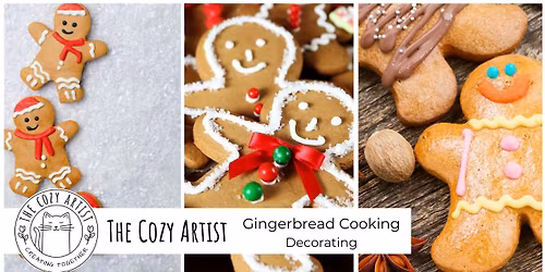 Gingerbread Cookie Decorating with The Cozy Artist