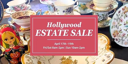 Estate Sale in Hollywood | Vintage Collectibles, Stamps, Furs, Furniture & More