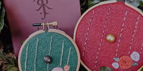 Hobbit Door, Hand Embroidery Basics