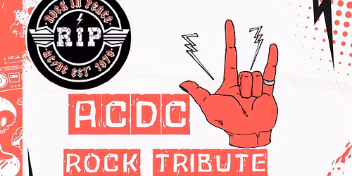 Concert tribute ACDC rock