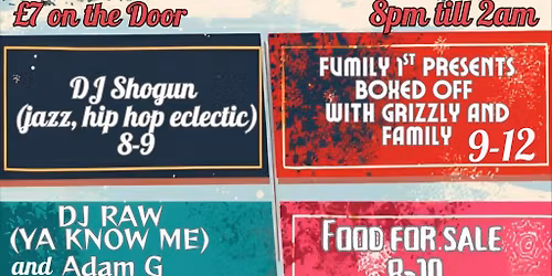 NIAMOS Boxing Day Bash