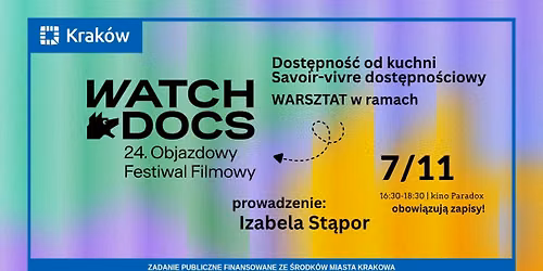 WARSZTAT | Dost\u0119pno\u015b\u0107 od kuchni. Savoir-vivre dost\u0119pno\u015bciowy