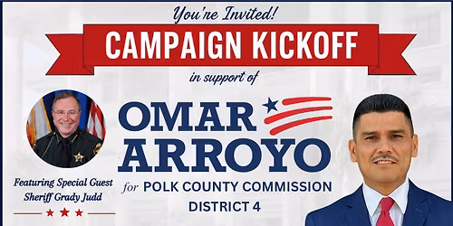 Campaign Kickoff featuring Sheriff Grady Judd