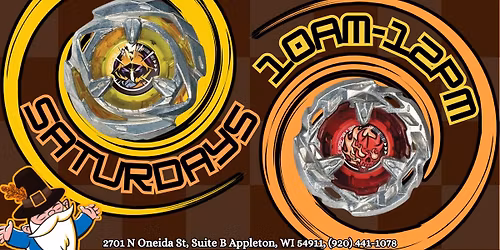 Beyblade X Open Play at Gnome Games Appleton North