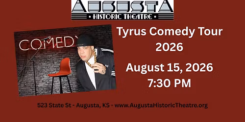 Tyrus Comedy Tour 2026
