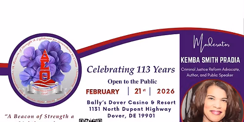 Delta Sigma Theta Sorority, Inc. 2026 Delaware Statewide Founders Day