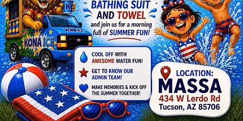 MASSA Red, White, & Blue Splash Day