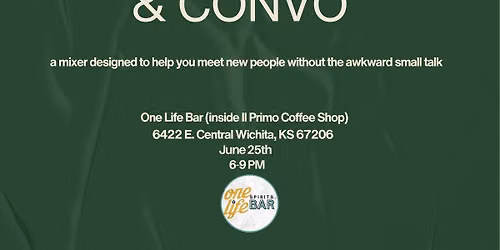 Coffee Cocktails & Convo 
