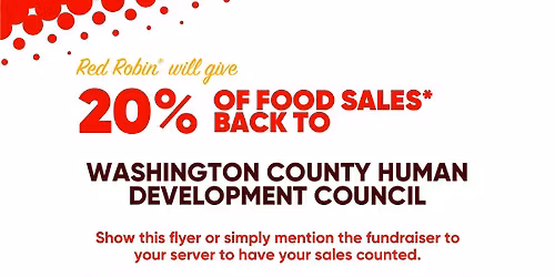 Red Robin Fundraiser supporting HDC