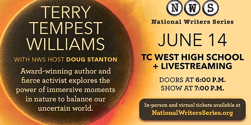 NWS Presents: An Evening with Terry Tempest Williams