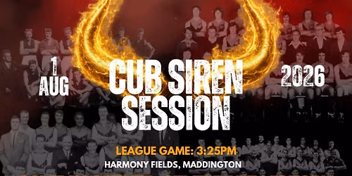 CUB Siren Session & Premiership Reunions