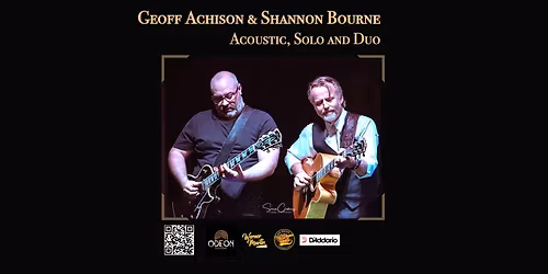 Geoff Achison and Shannon Bourne - Acoustic, Solo and Duo