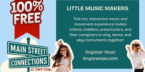 Little Music Makers - FREE Toddler Music Class